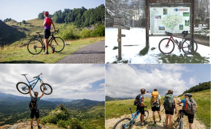 NOS MONTAGNES / NOS CIRCUITS, Des cols et routes vallonnées très peu empruntés permettent d'allier performance et plaisir. (...)